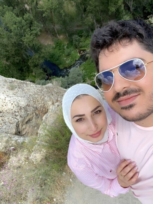 Me & my lovely wife Yasmine, I was not forced to choose this photo