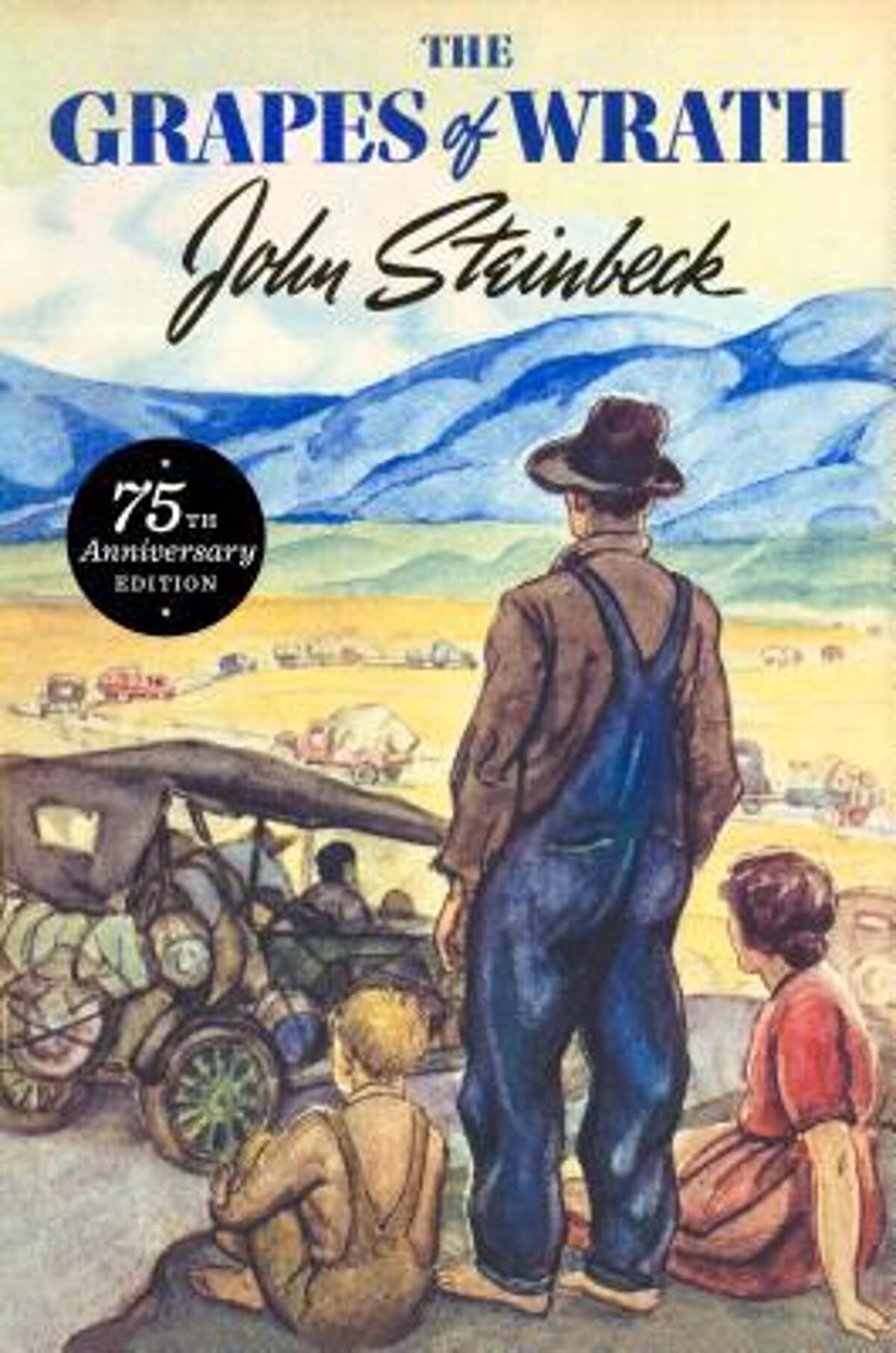 Book cover of  The Grapes of Wrath